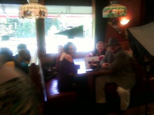 Young and old they came to have a part in a low budget independent film today.