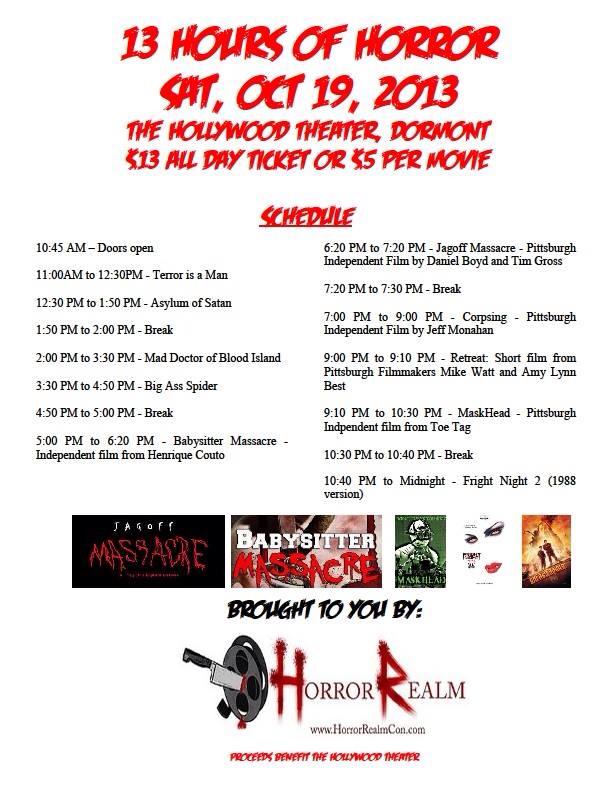 13 Hours of Horror
