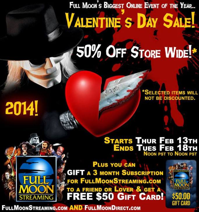 Full Moon sale Vday